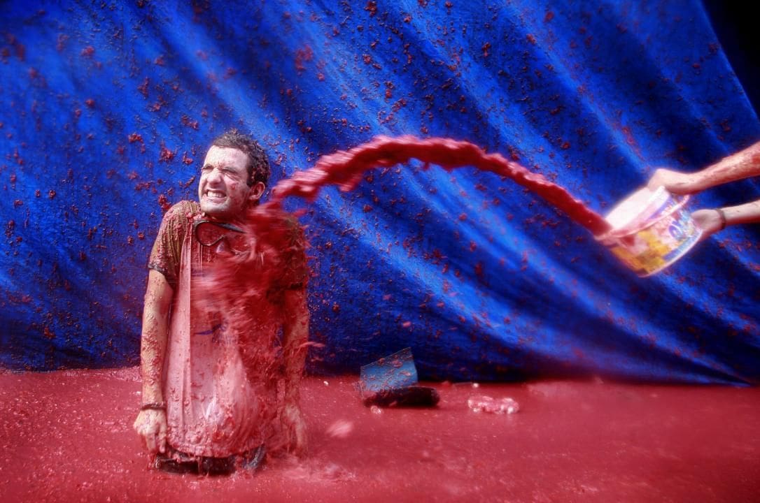 Espagne : la « Tomatina », la bataille géante de tomates fête ses 80 ans @apnews