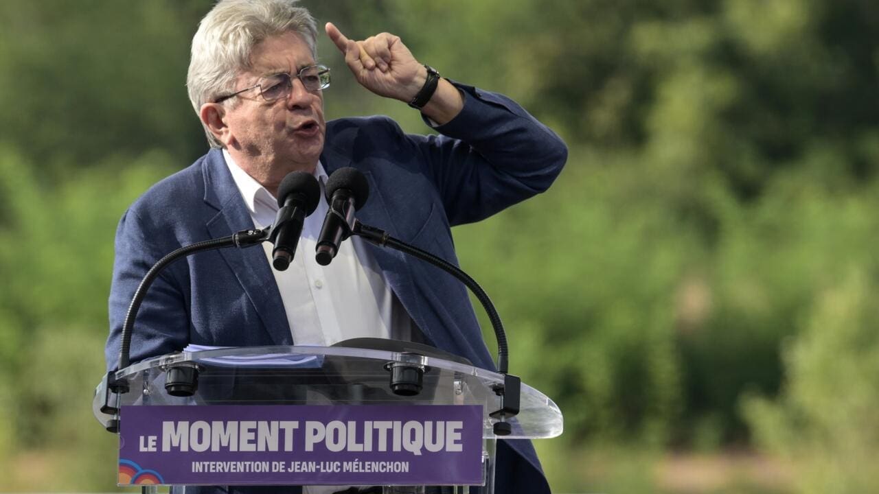 Grève générale le 10 septembre ? Les syndicats freinent face à l’appel de Mélenchon @Capture France 24