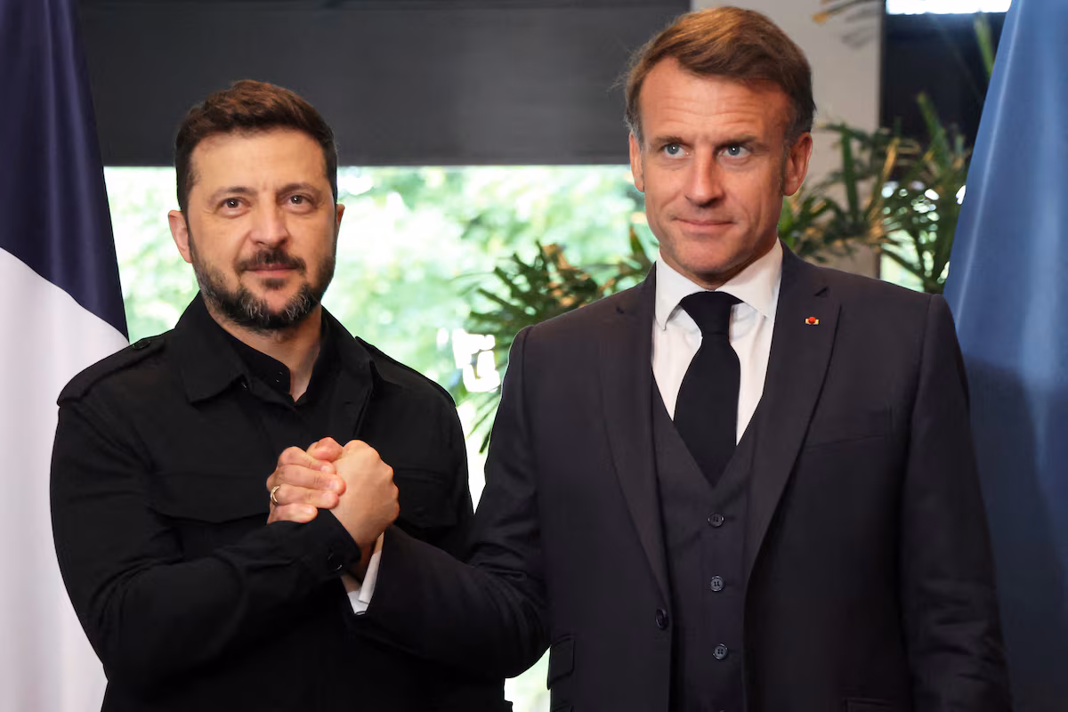 Macron renouvelle son appel à un cessez-le-feu en Ukraine après un échange approfondi avec Zelensky
