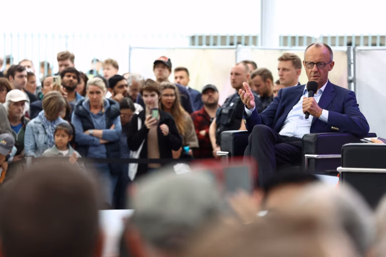 Merz appelle l’Allemagne à diversifier ses partenariats commerciaux face aux tensions avec Washington @Capture Reuters