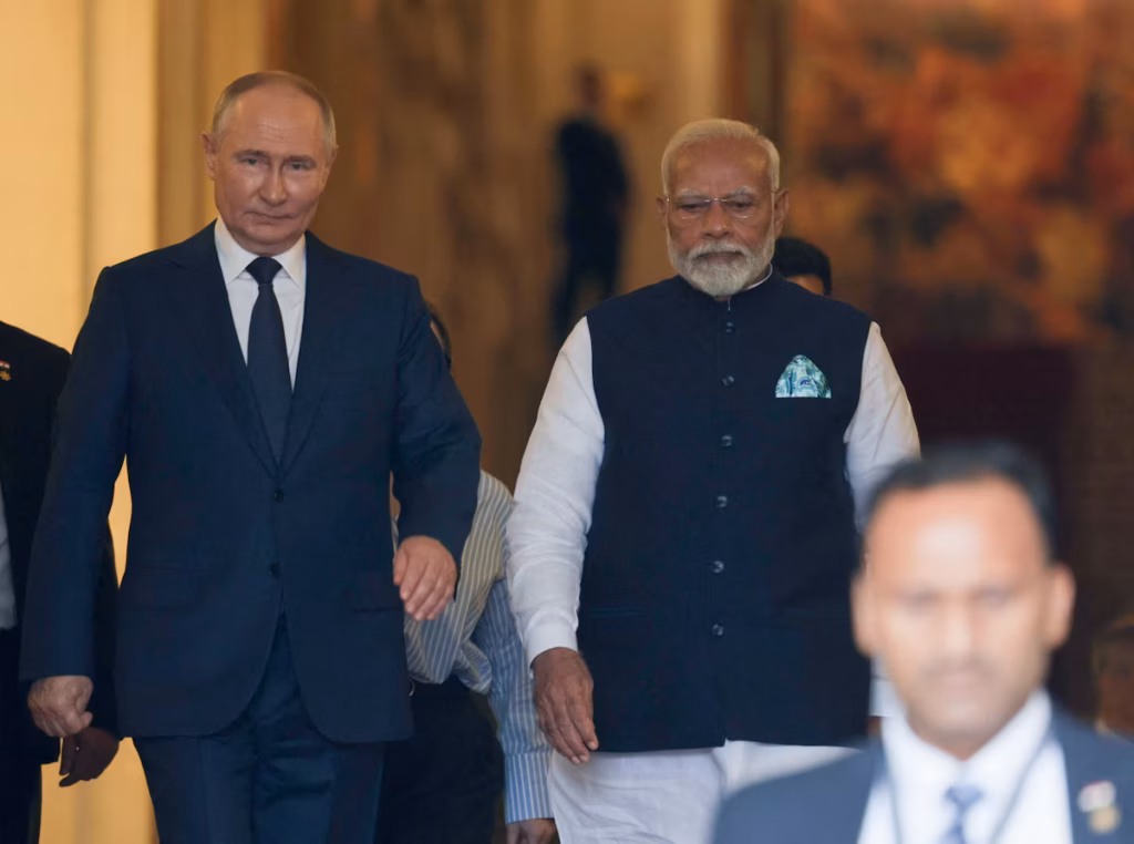 Modi et Poutine s’entretiennent au téléphone après la rencontre russo-américaine en Alaska