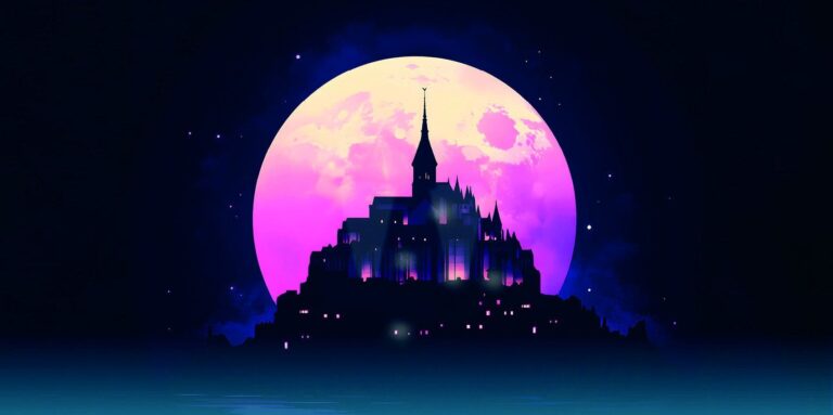 Mont-Saint-Michel : la lune enchante les Nocturnes de l’abbaye cet été