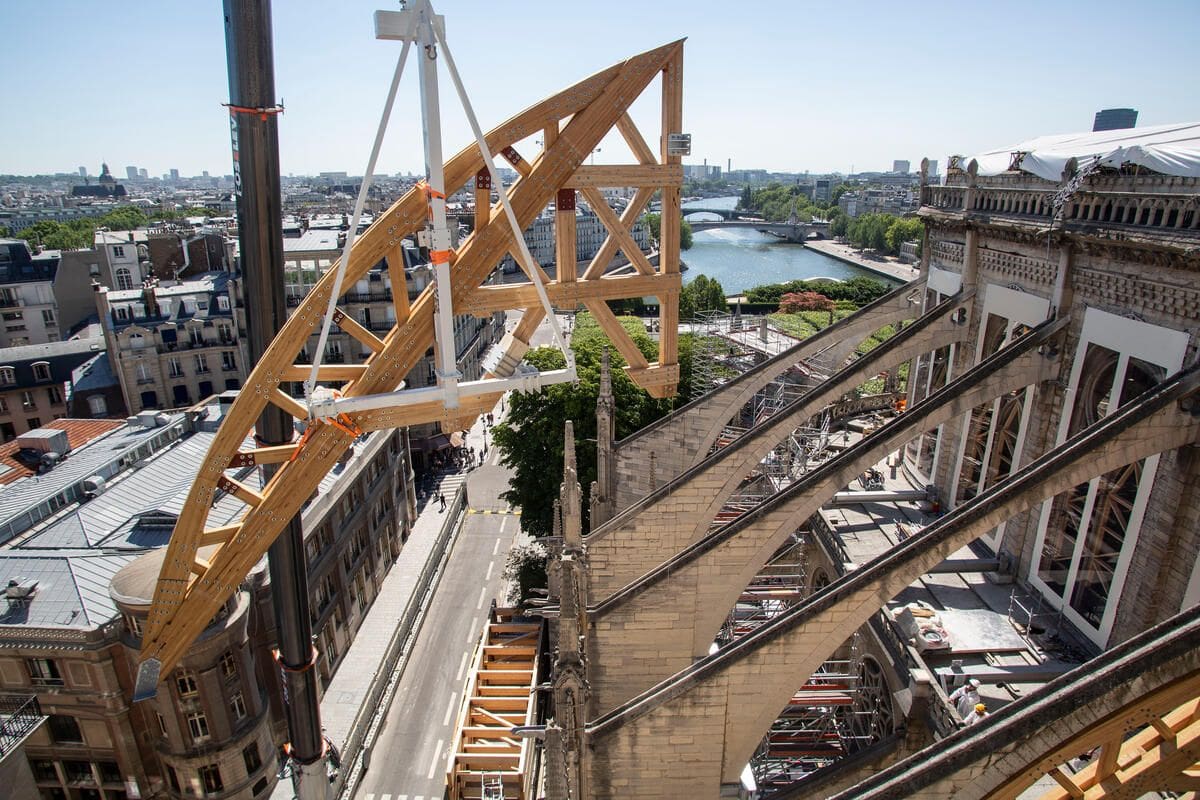 Notre-Dame : les arcs-boutants bientôt restaurés grâce aux dons restants
