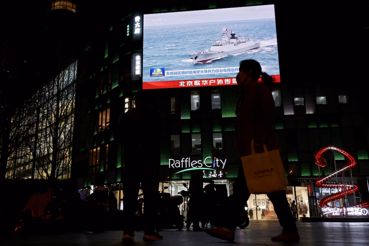 Taïwan estime que la Chine a consacré 21 milliards de dollars à ses exercices militaires dans le Pacifique en 2024 @AP