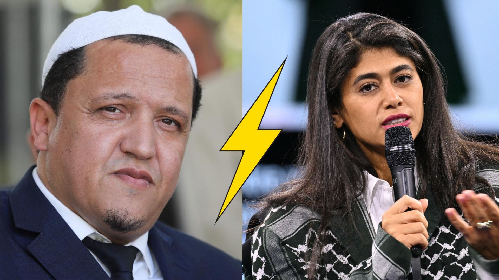 L'imam Chalghoumi porte plainte contre Rima Hassan, dénonçant une&nbsp;«fatwa»