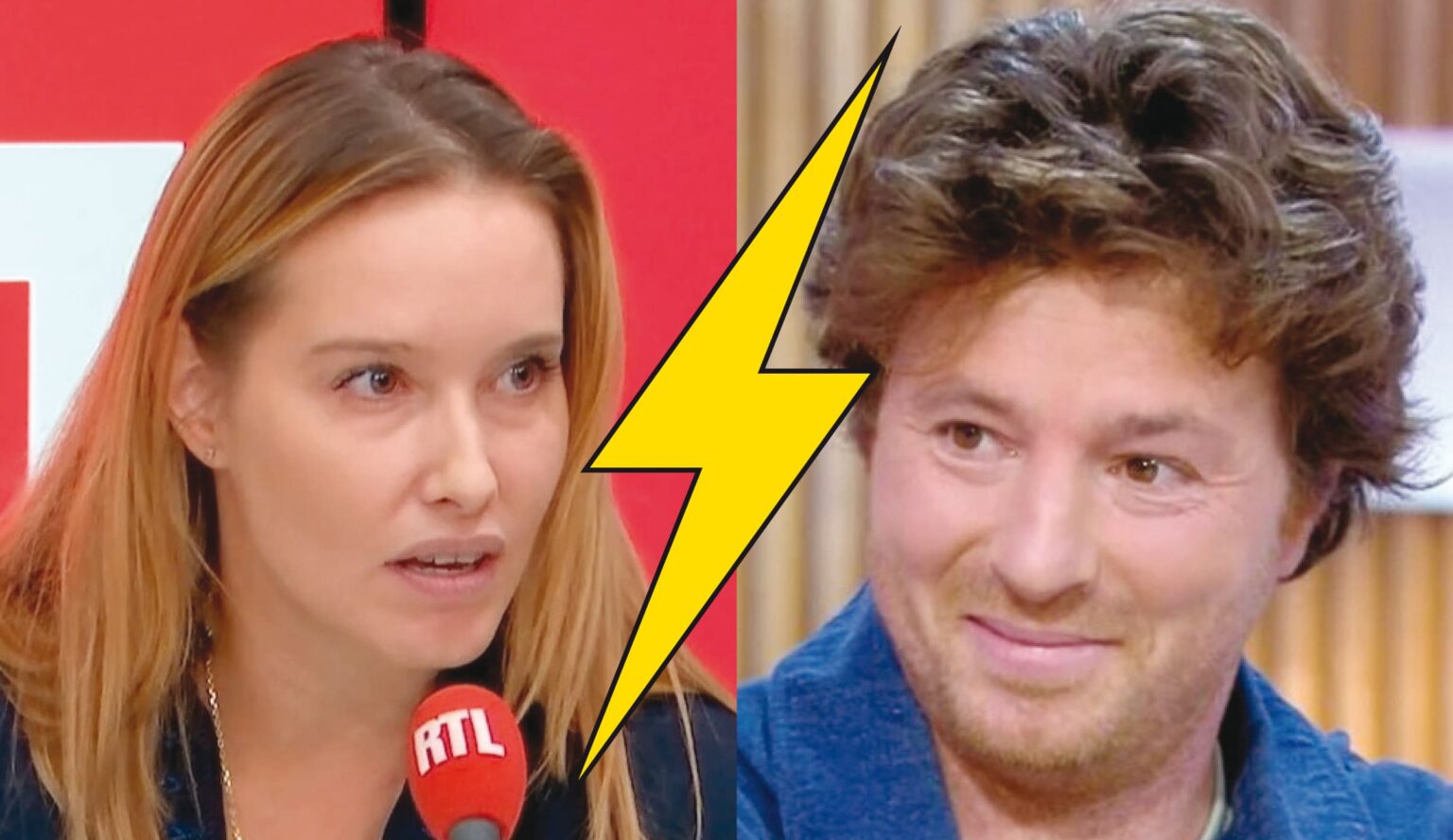 "J'ai eu peur pour ma vie." Lila Salet accuse le chef étoilé Jean Imbert. Violences, séquestration, un récit glaçant des violences conjugales. (Captures d'écran RTL et France 5)