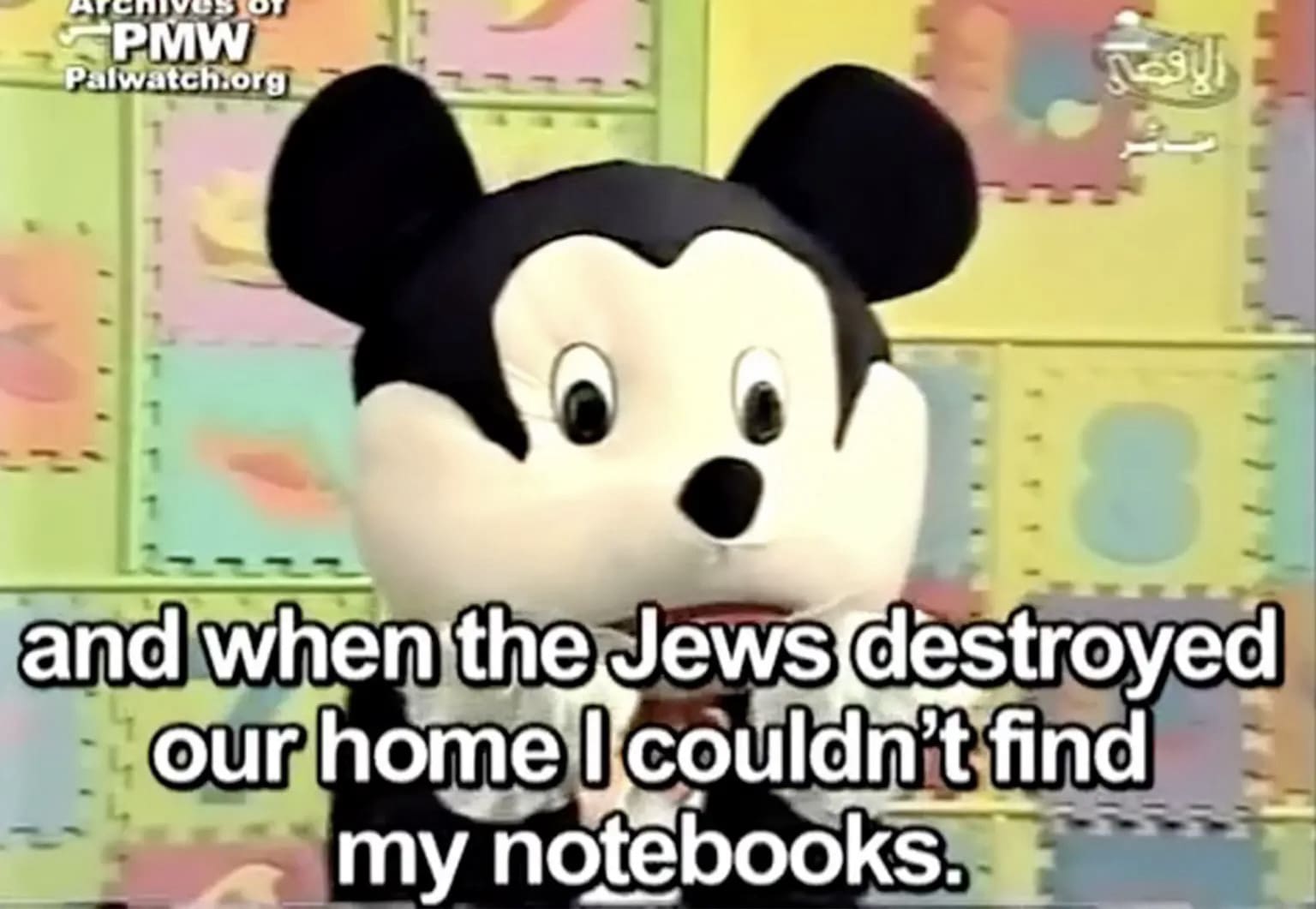 Comment le Hamas a transformé des enfants en terroristes grâce à une émission télé mettant en scène une souris jihadiste et un lapin assoiffé de sang