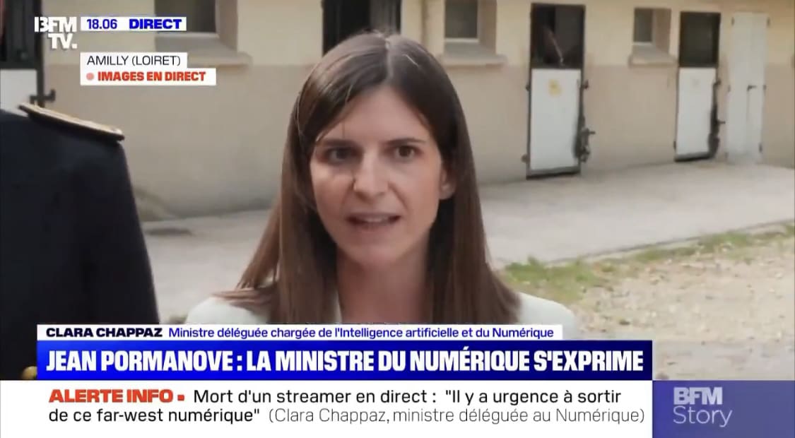 Mort de Jean Pormanove : le gouvernement annonce une action en justice contre Kick