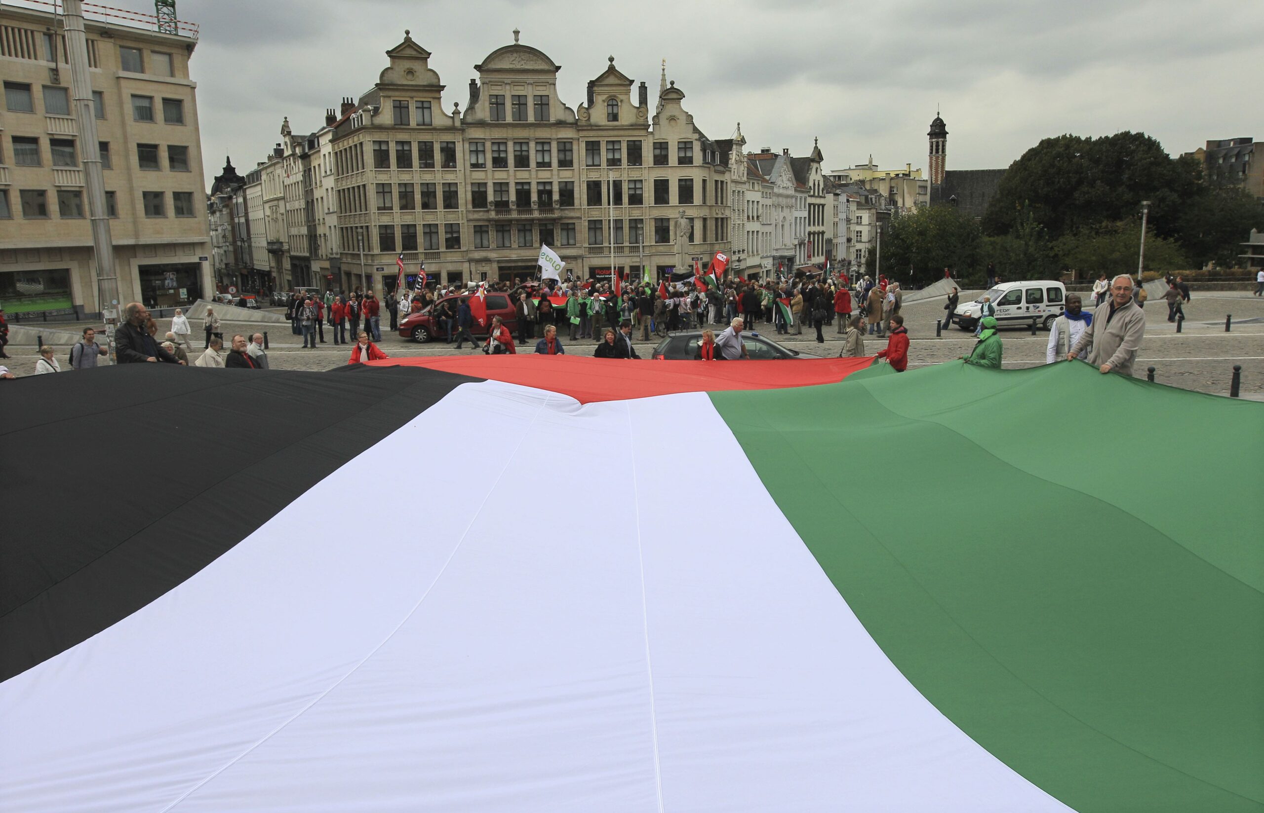 Belgique : une reconnaissance conditionnelle de l’État palestinien. (AP/Yves Logghe)