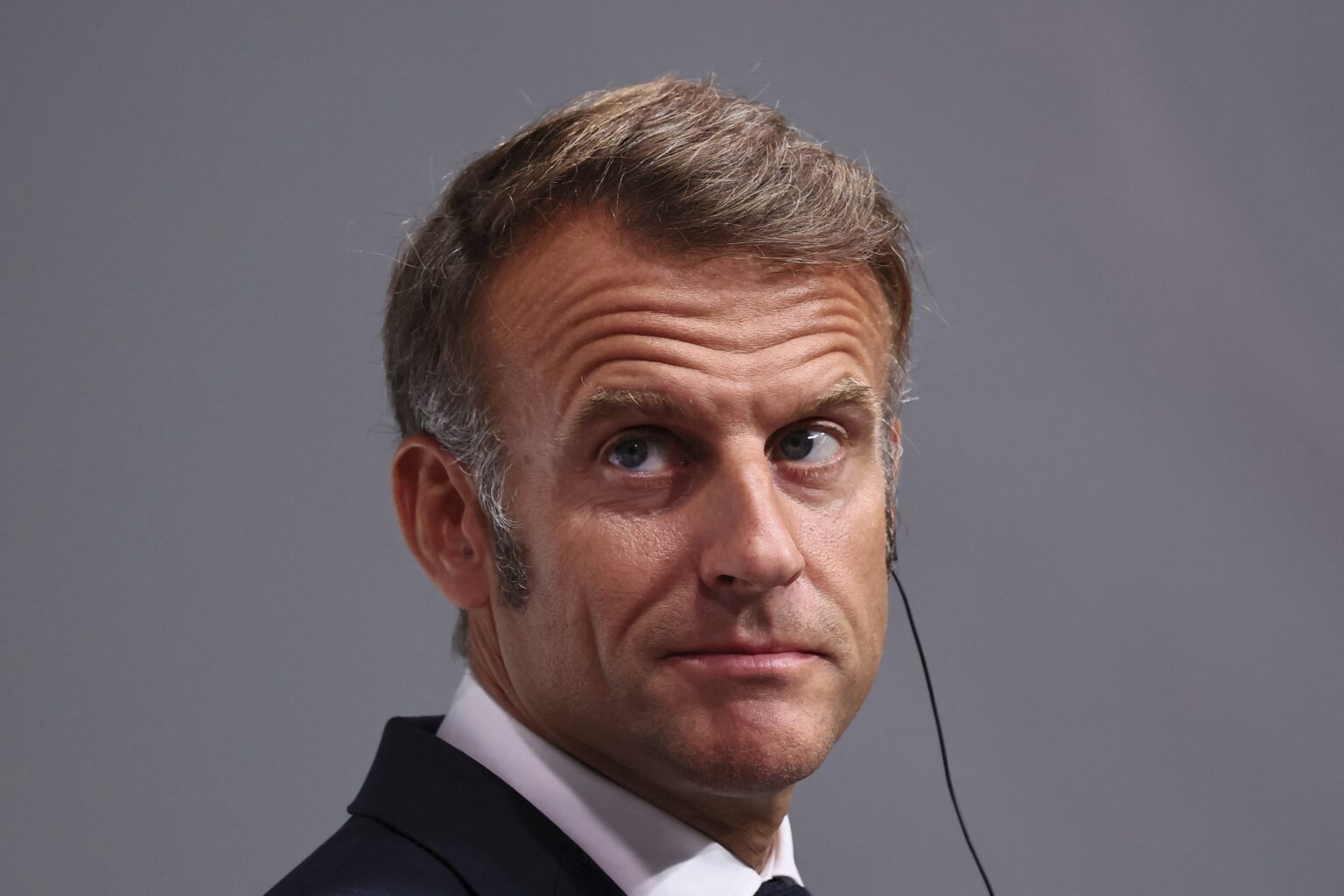 Macron juge « inacceptable » la décision américaine de refuser des visas à des responsables palestiniens pour l’ONU (AP/Manon Cruz)