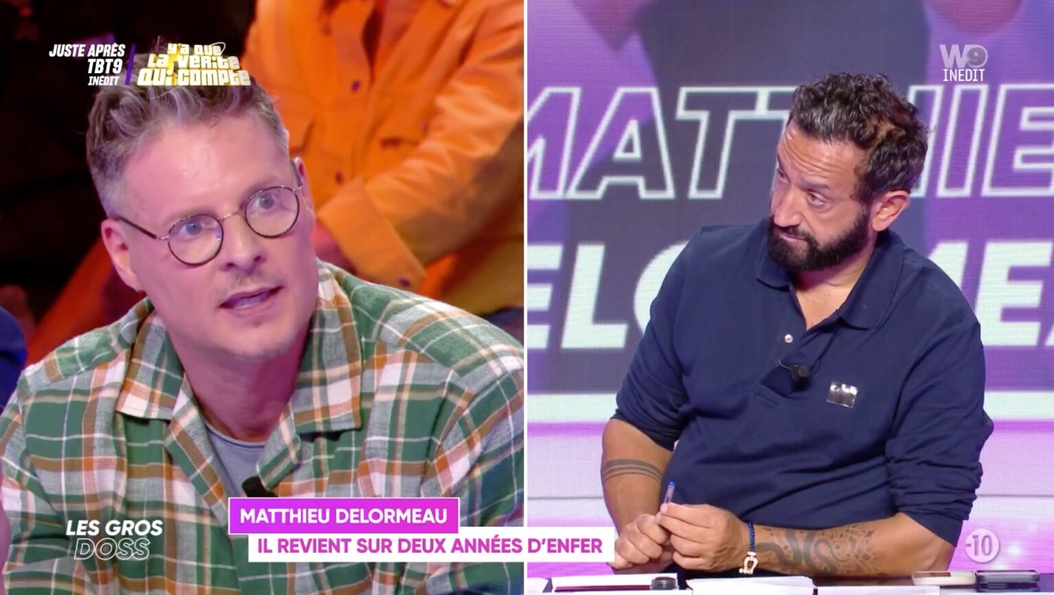 VIDÉO - Matthieu Delormeau raconte sa descente aux enfers chez Cyril Hanouna : "La Cocaïne est la pire chose. Sans le produit, je ne pouvais même pas ouvrir un texto. Ma boîte coulait. Quand tu veux t'arrêter tout seul, tu vas aux toilettes, tu as envie de mourir." (W9)