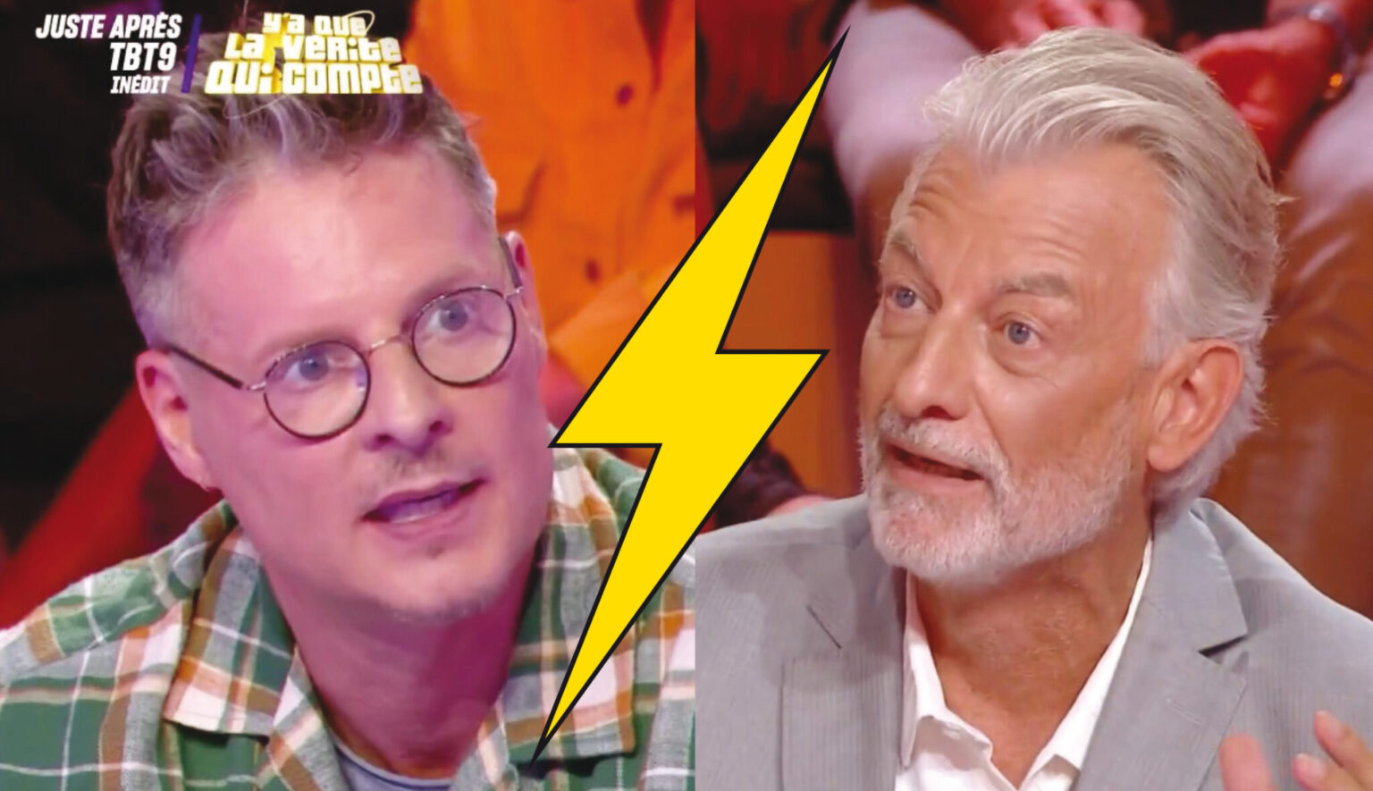 "Il est homophobe et antisémite." Matthieu Delormeau clashe gratuitement Gilles Verdez, avant d'effacer ses tweets (que nous avons retrouvés) (Capture d'écran W9)