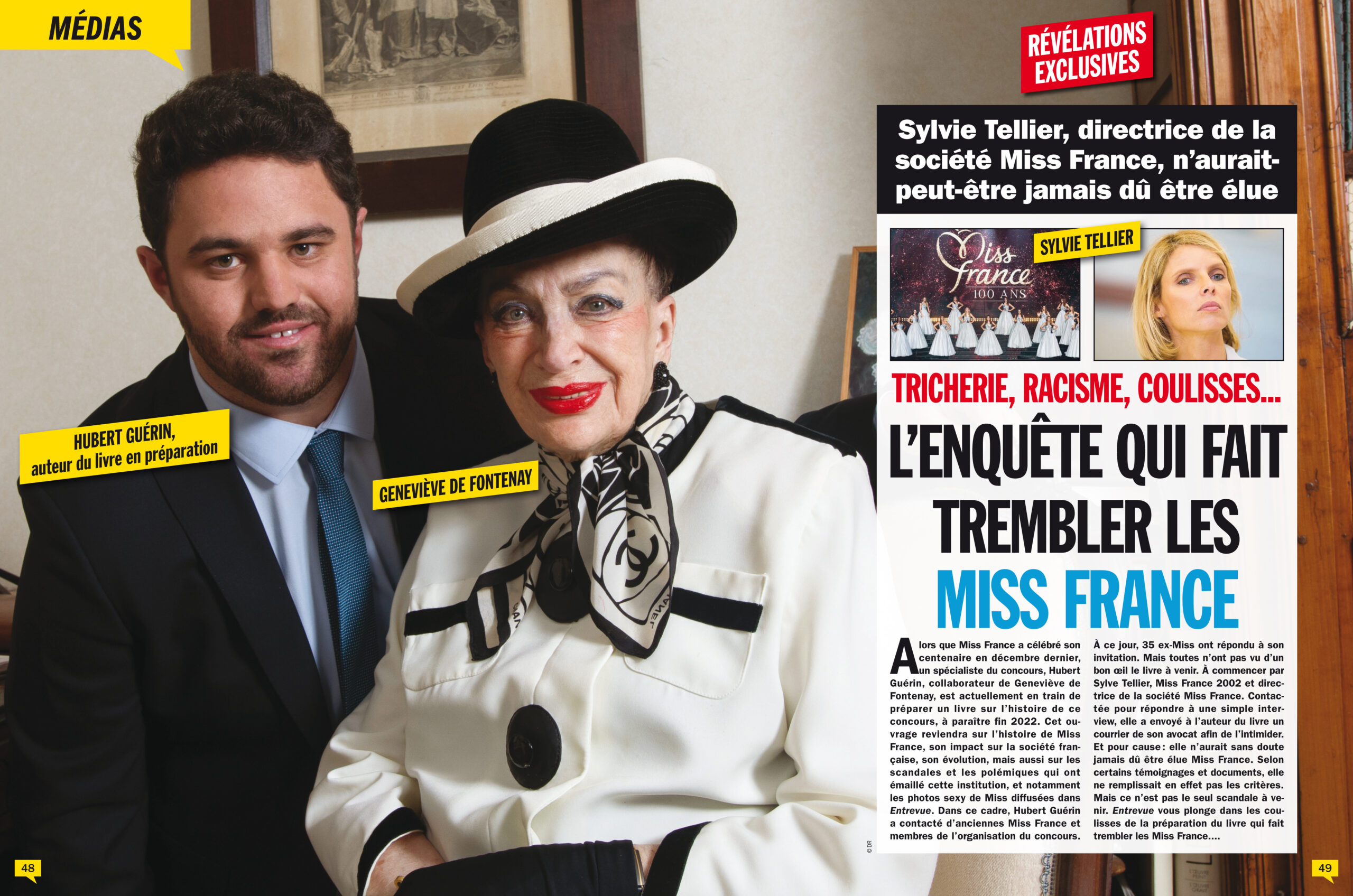 EXCLUSIF - Scandale sexuel à Miss France, Hubert Guérin répond aux attaques: "Camille Cerf et Sylvie Tellier veulent me décrédibiliser. La société Miss France veut protéger le concours, pas les victimes. D'autres témoignages explosifs vont arriver."