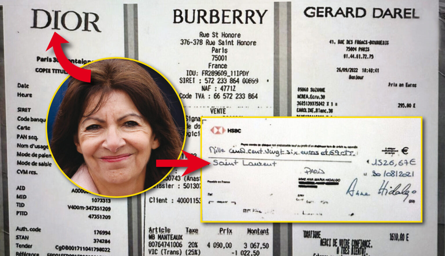 Révélations Mediapart - 84.000€ de vêtements pour Anne Hidalgo payés en notes de frais. (Mediapart, Transparence Citoyenne, AP, DR)