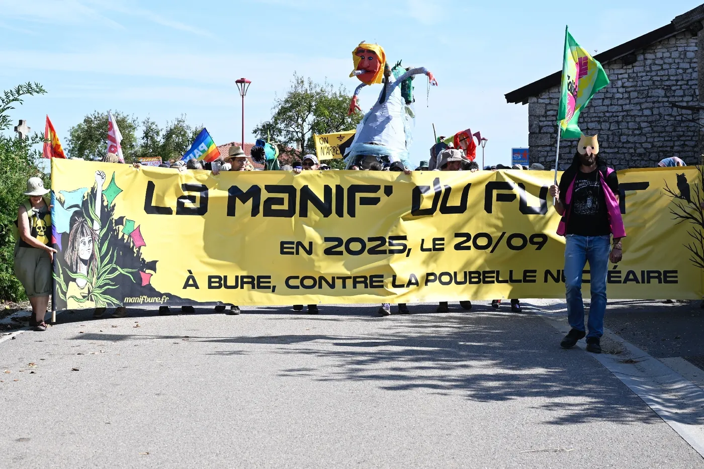 Bure - la « Manif du futur » a rassemblé des opposants au projet d’enfouissement nucléaire