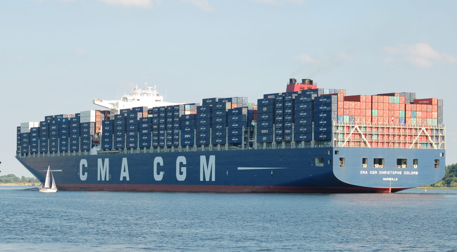 Le transporteur maritime CMA CGM réactive une partie de son activité vers la Russie @wikipedia commons