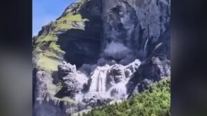 Haute-Savoie : un pan de montagne s’effondre sous les yeux des randonneurs — photo