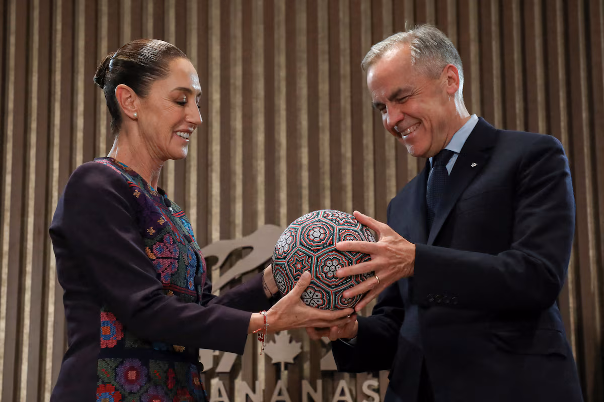 Carney en visite au Mexique pour resserrer les liens face à la pression commerciale américaine @AP