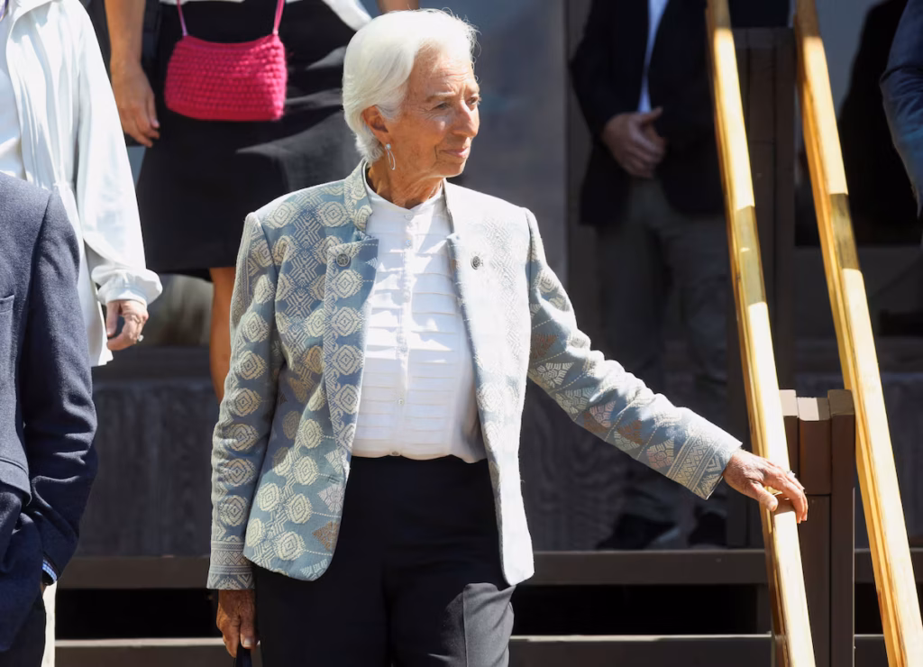 Christine Lagarde juge « inquiétante » toute chute d’un gouvernement dans la zone euro @AP