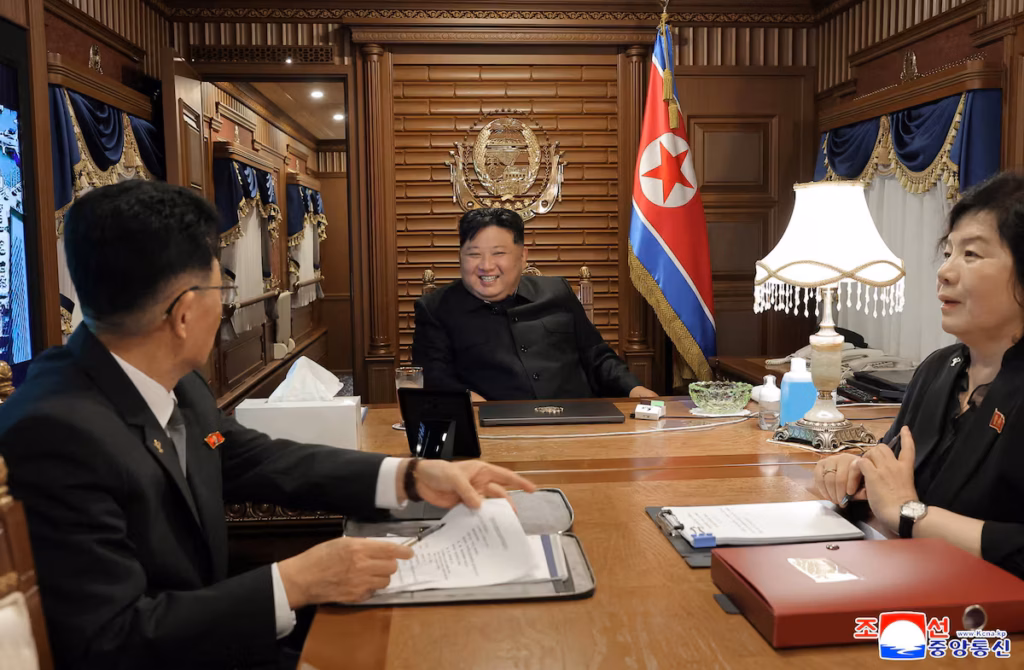 Kim Jong Un en Chine pour participer au défilé militaire du 80e anniversaire de la capitulation japonaise @AP