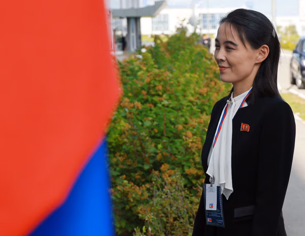 La sœur de Kim Jong Un met en garde contre les exercices conjoints des États-Unis, de la Corée du Sud et du Japon @AP