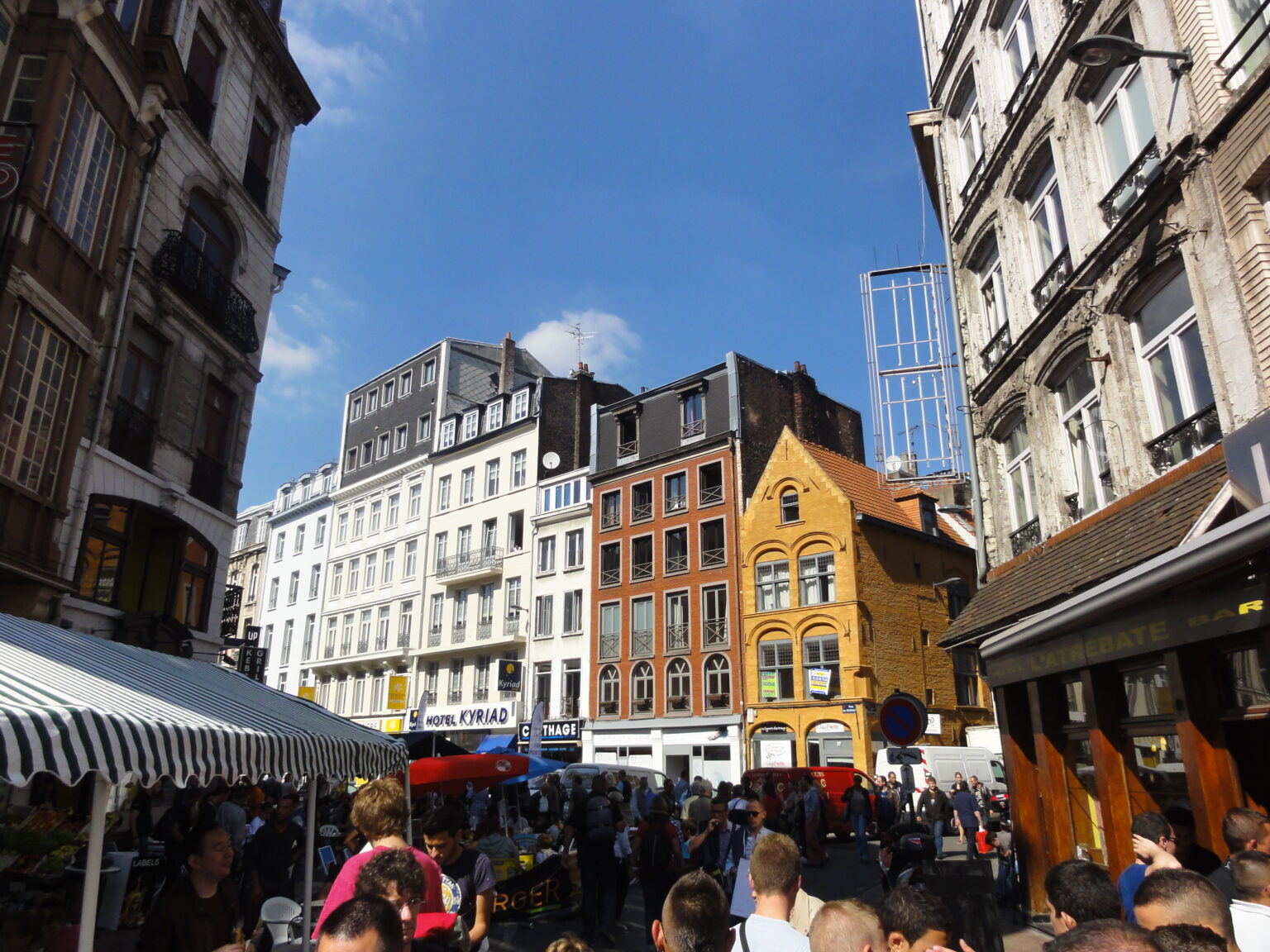 Braderie de Lille : un week-end record marqué par de vastes saisies @wikipedia commons