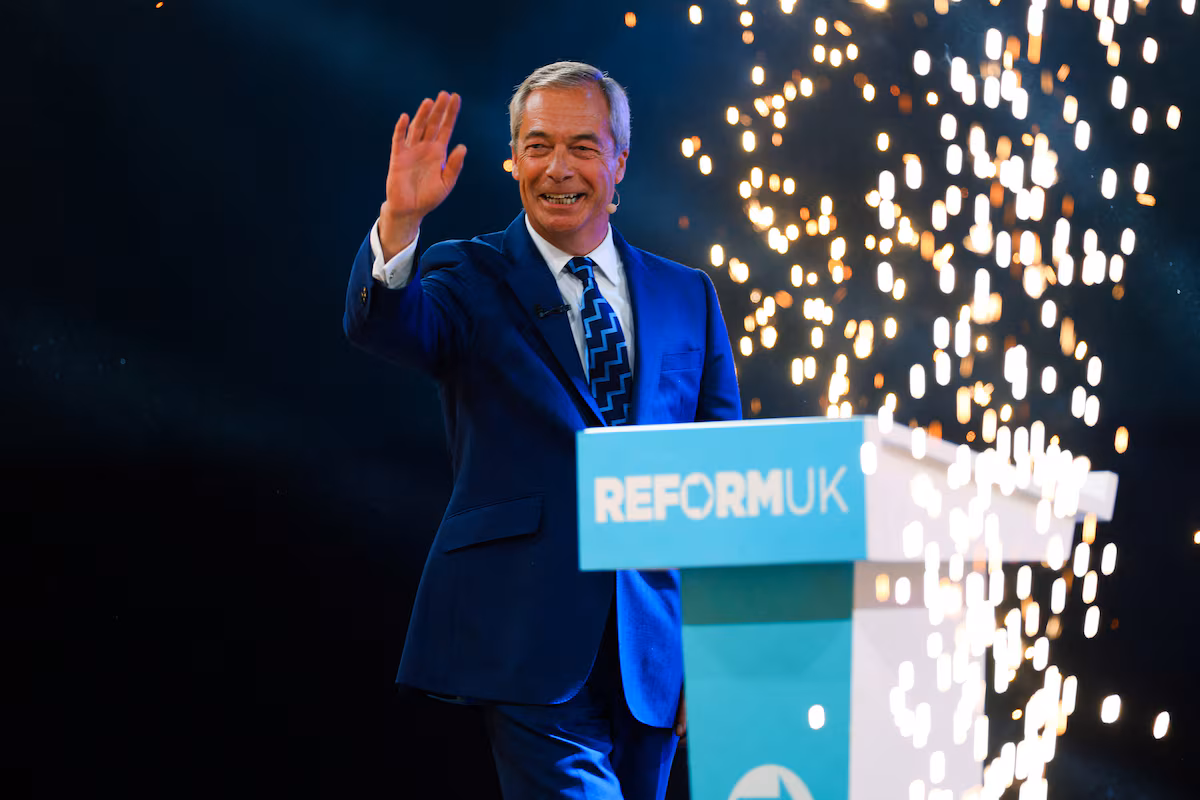 Nigel Farage promet de préparer Reform UK à gouverner pour « rendre sa grandeur » au Royaume-Uni @AP