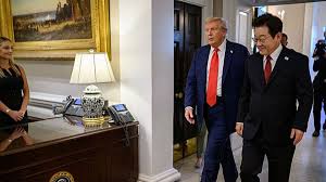 Séoul rejette l’exigence de Trump d’un paiement immédiat de 350 milliards de dollars dans le cadre de l’accord commercial @AP