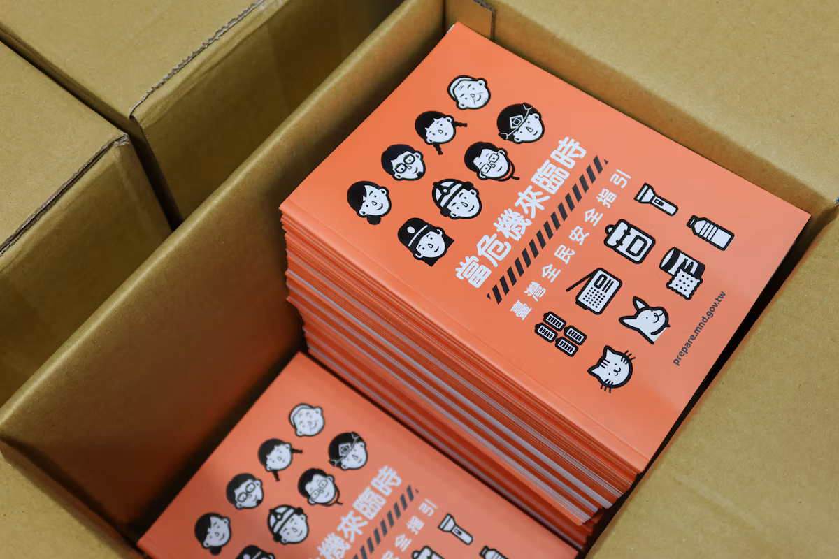 Taïwan met à jour son manuel de sécurité pour contrer la menace d’une invasion chinoise @AP