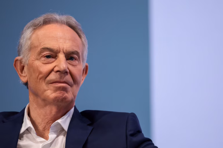 Tony Blair pressenti pour un rôle clé à Gaza dans le cadre du plan de paix de Trump @AP
