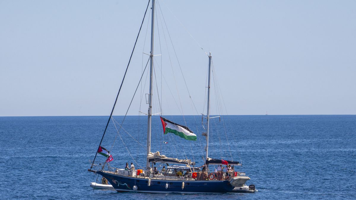 Tunisie - un bateau de la « Flottille pour Gaza » endommagé, polémique autour d’une attaque de drone @AP