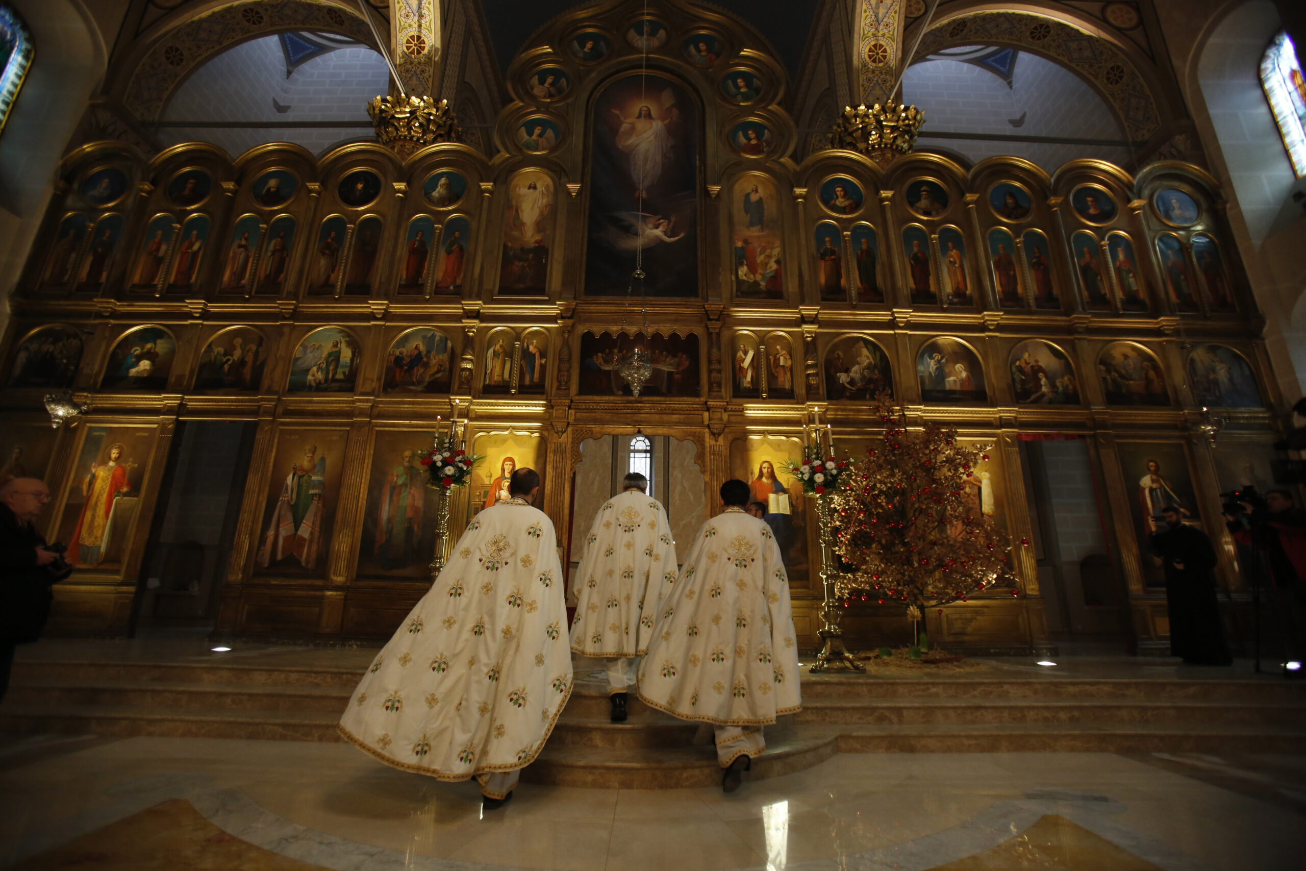 File - In This Jan. 7, 2014 File Photo, Orthodox Priests Lead An Orthodox Christmas Service At The Bosnian Orthodox Church In Sarajevo, Bosnia. World War I Is Just One Era In The History Of This Multicultural City With Its Legacies Of Islamic Ottoman, Jewish, Christian Orthodox And Roman Catholic Religions. (Ap Photo/Amel Emric, File) Ap Photo/Amel Emric, File