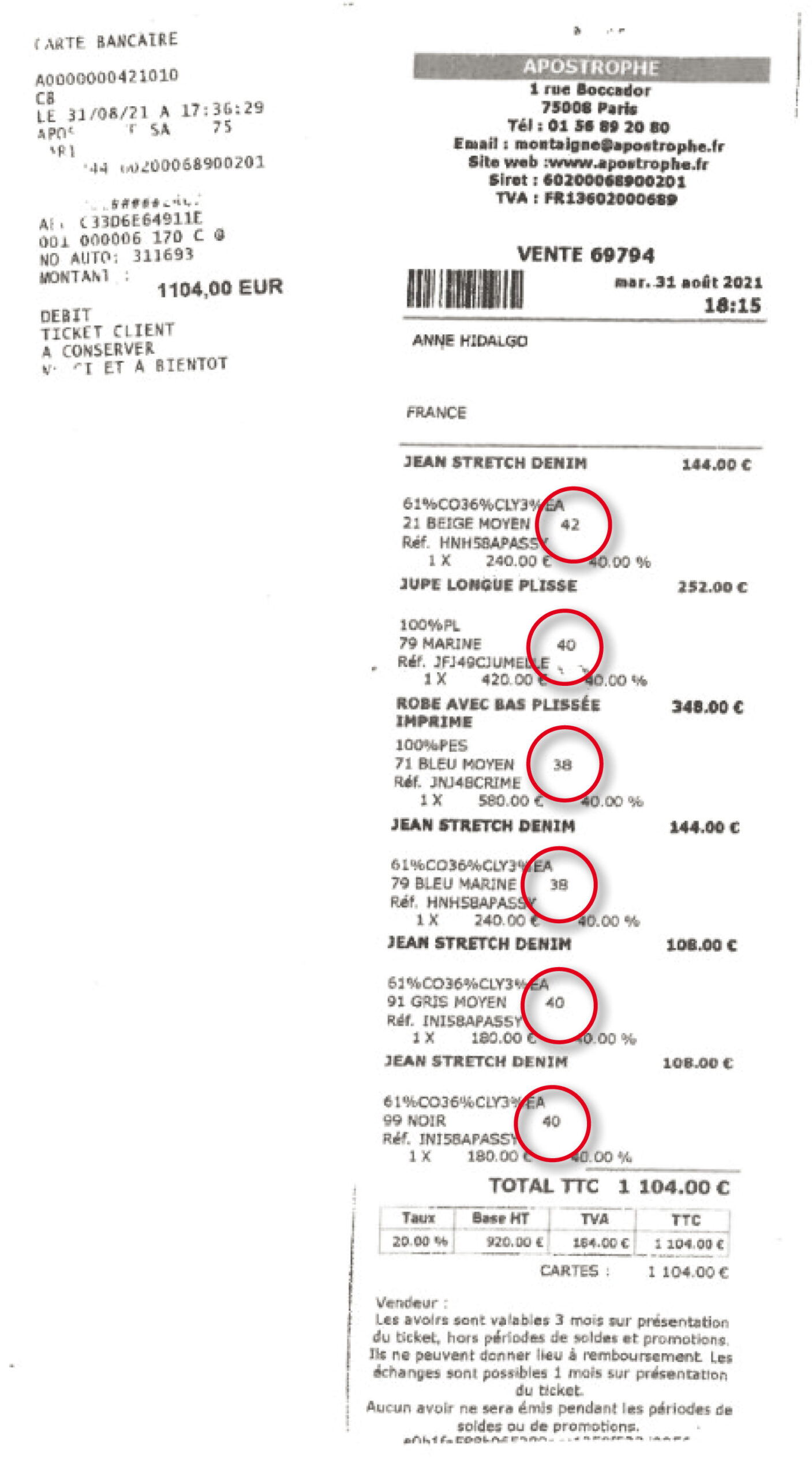 Anne Hidalgo Achète Des Vêtements De 4 Tailles Différentes Anne Hidalgo Achète Des Vêtements De 4 Tailles Différentes