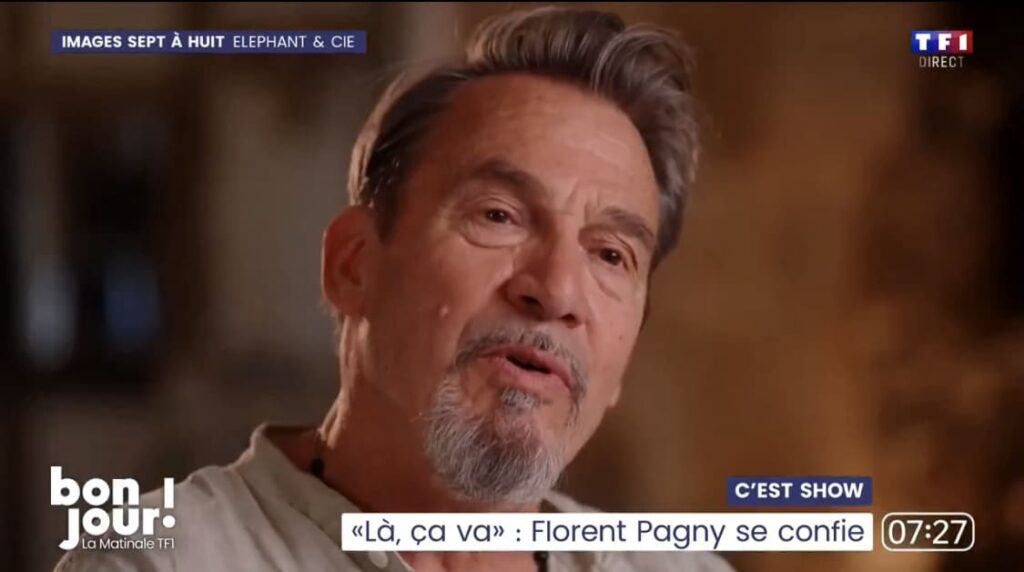Florent Pagny : «J’ai la banane.» Le chanteur donne des nouvelles deux ans après la récidive de son cancer. (Capture d’écran TF1)