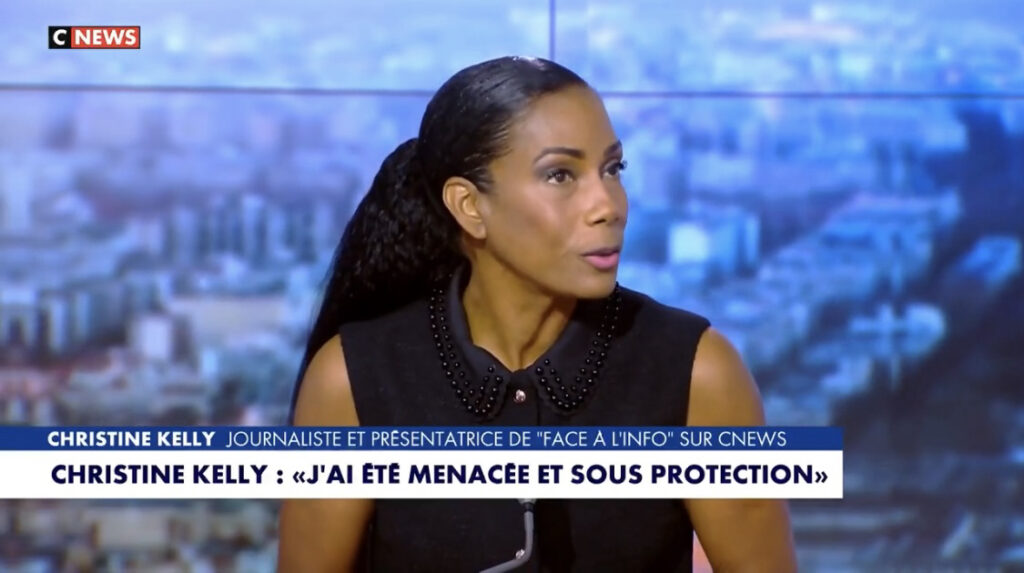 Après le meurtre de Charlie Kirk, le terrible témoignage de Christine Kelly chez Morandini : «J’ai reçu une menace de décapitation, j’avais peur.» (Capture d’écran CNews)
