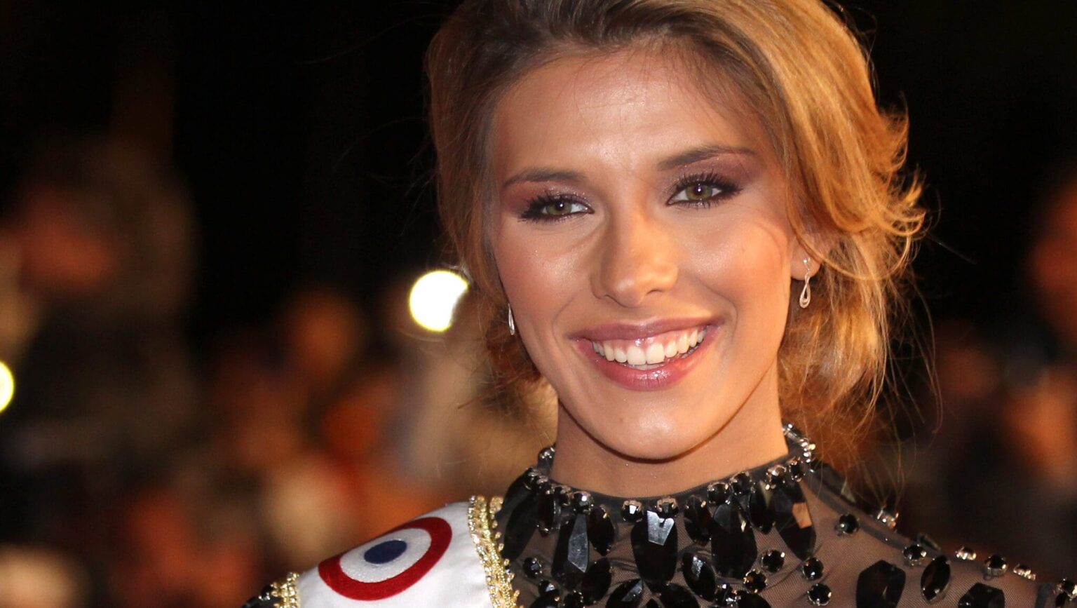 Une ex-Miss France remplace Laurence Boccolini sur France Télévisions: Camille Cerf animera "Mot de passe". (AP/Lionel Cironneau)
