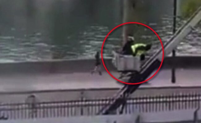 Découvrez la vidéo hallucinante de la fuite des cambrioleurs du musée du Louvre juste après le vol. (DR)