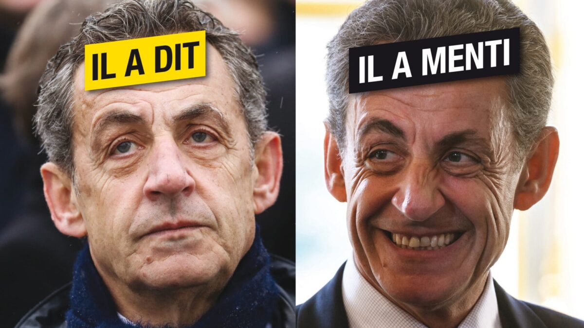 IL A DIT, IL A MENTI - Nicolas Sarkozy: "Quand on est accusé et qu'on a un minimum de dignité, on a la pudeur de se taire, de s'expliquer avec la justice et d'épargner aux Français ses commentaires." (AP,DR)
