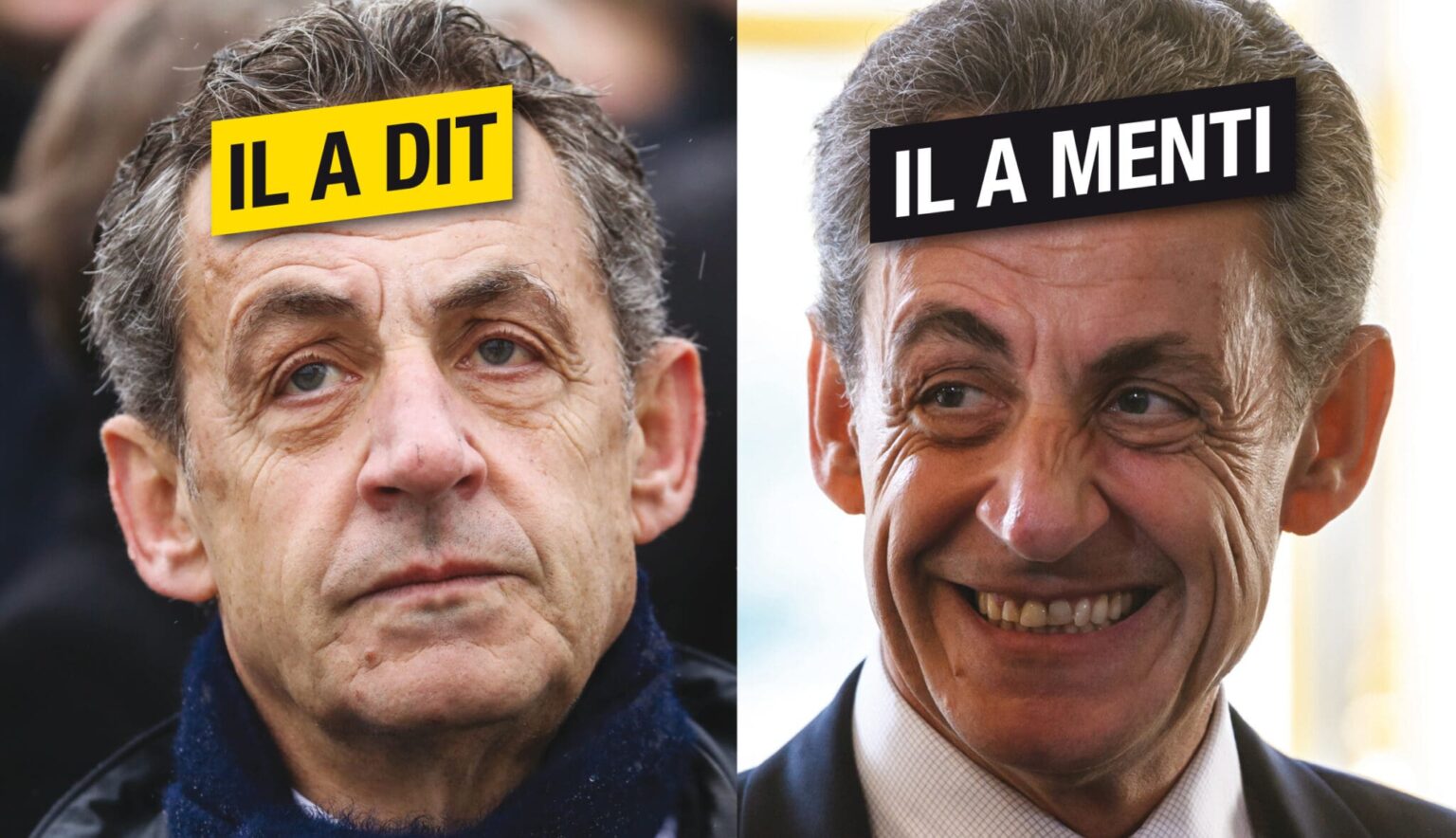 IL A DIT, IL A MENTI - Nicolas Sarkozy: "Quand on est accusé et qu'on a un minimum de dignité, on a la pudeur de se taire, de s'expliquer avec la justice et d'épargner aux Français ses commentaires." (AP,DR)