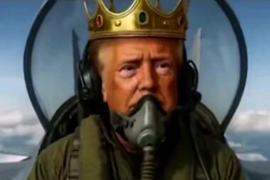 L'incroyable vidéo de Donald Trump déversant de la matière fécale sur des manifestants, en réponse au mouvement "No Kings"