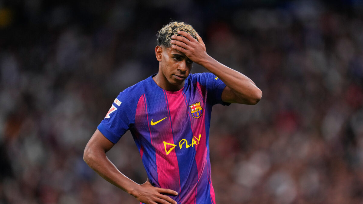 Lamine Yamal au centre des critiques après le Clasico Real Madrid - Barça. (AP/Manu Fernandez)