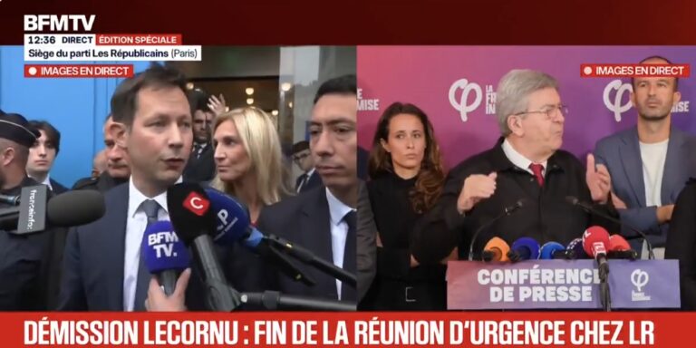 Démission du gouvernement Lecornu : François-Xavier Bellamy refuse que LR serve de "béquille" à la macronie