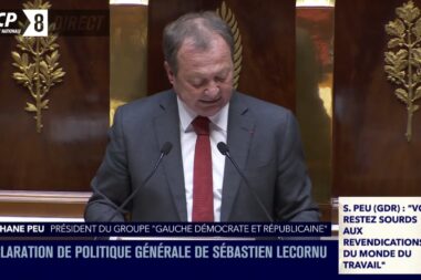 "Votre politique n’est pas seulement néfaste, elle est aussi dangereuse", accuse le communiste Stéphane Peu