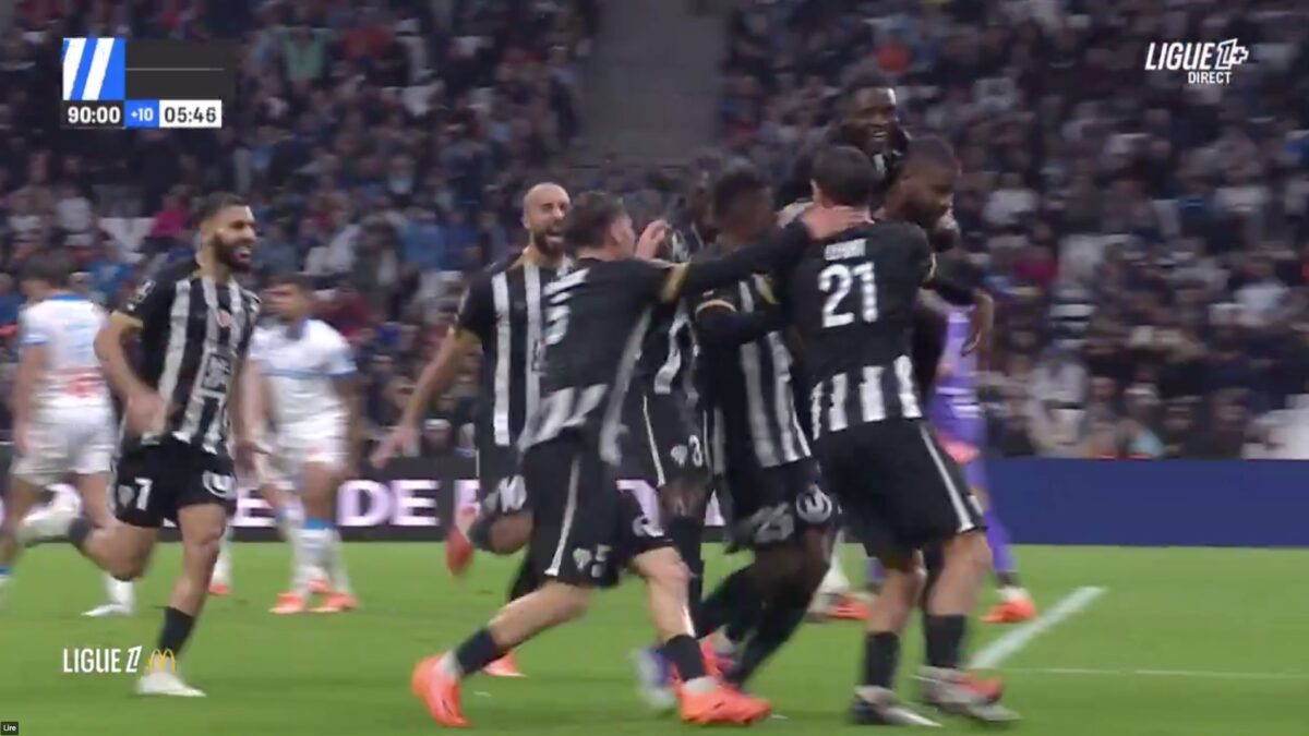 Ligue 1 : Angers climatise le Vélodrome ! L’OM, tenu en échec par Angers, reste (comme toujours) derrière le PSG. (DR)