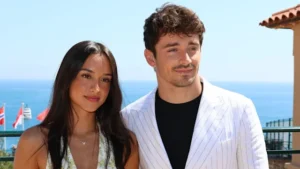 Charles Leclerc, entre amour et simplicité avec Alexandra Saint Mleux