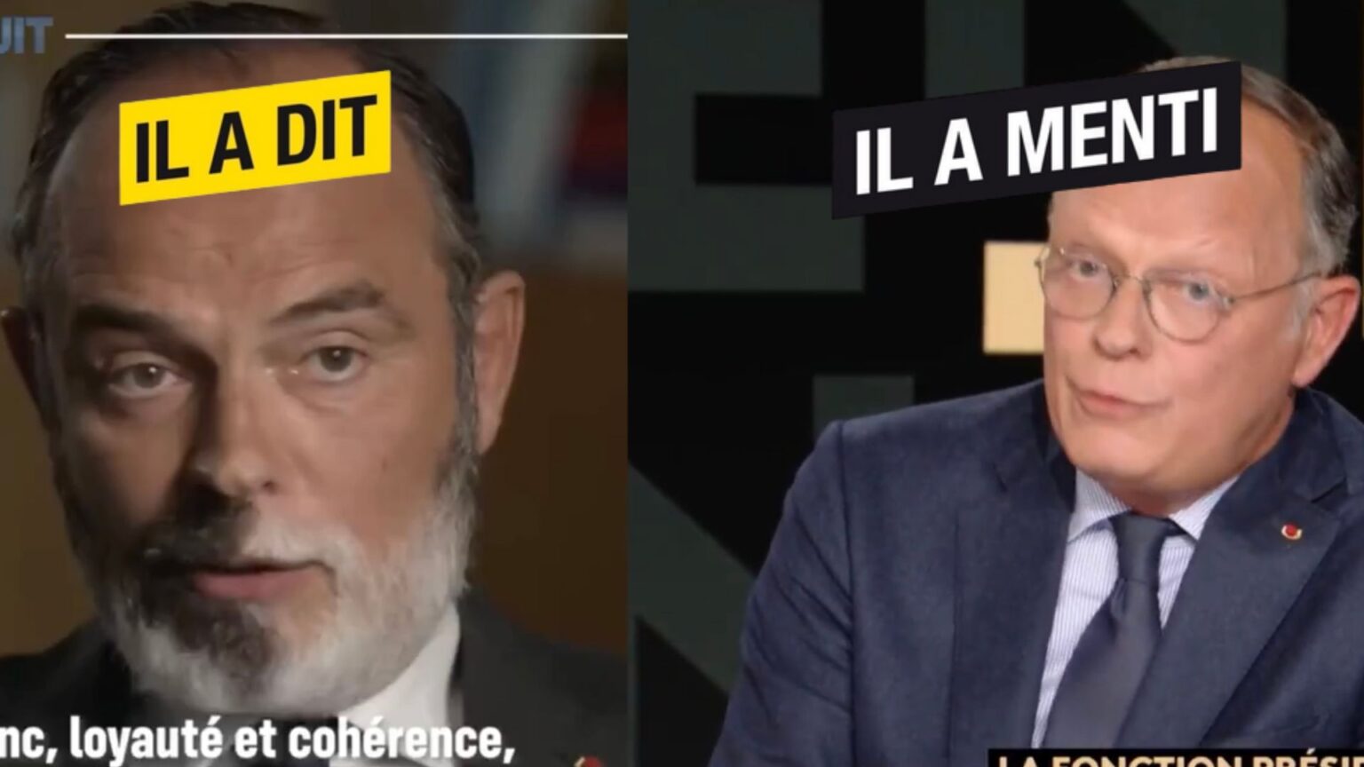 Il a dit, il a menti -« Je suis loyal à Macron » puis « Je ne lui dois rien » : Edouard Philippe perd la mémoire