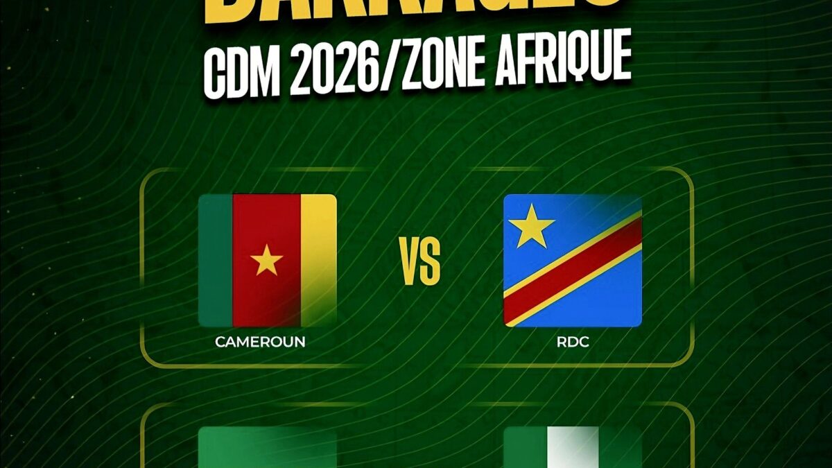 Coupe du monde 2026 - le Nigeria, le Cameroun, la RD Congo et le Gabon en demi-finales africaines