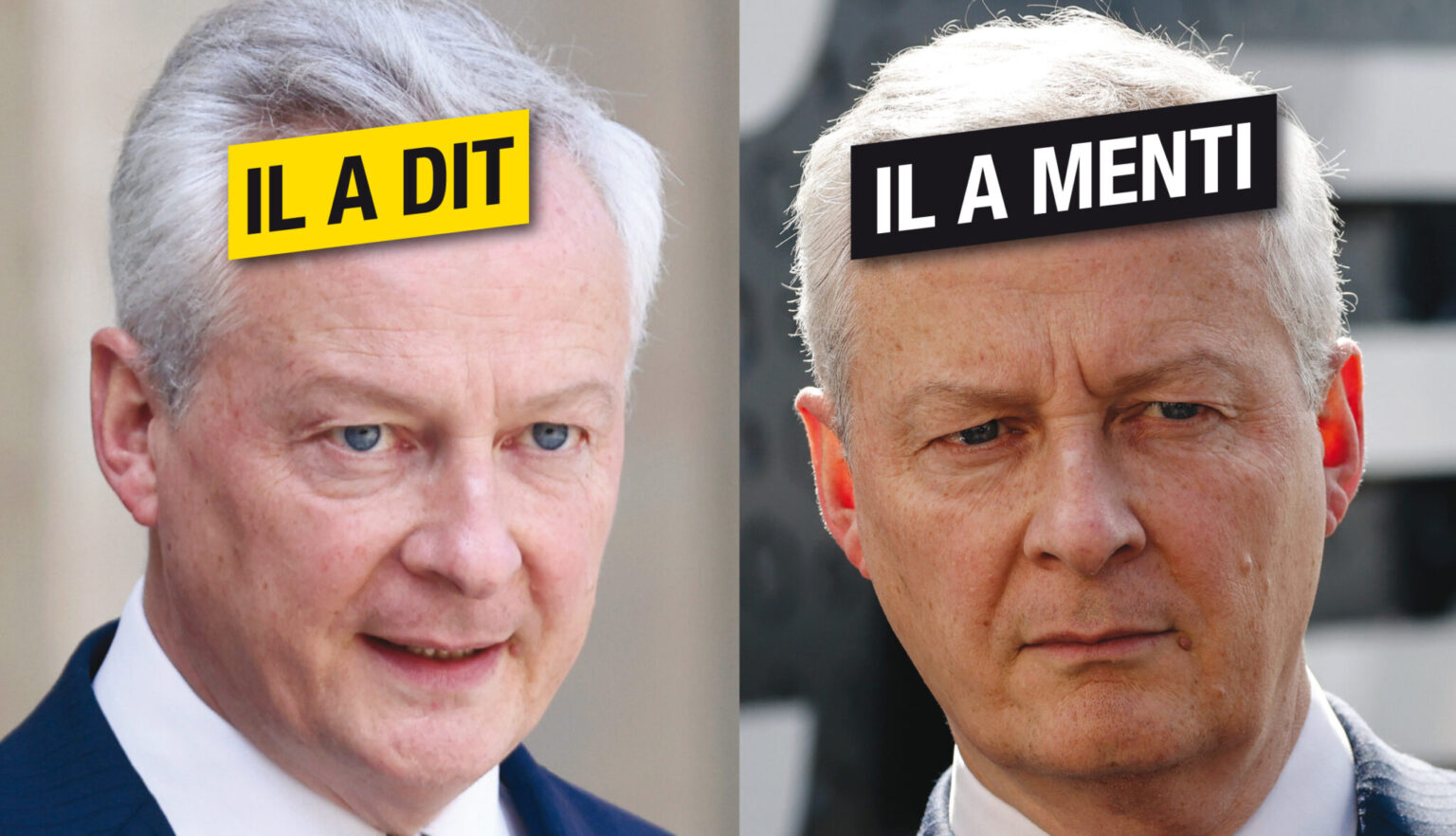 IL A DIT, IL A MENTI - Nouveau ministre des Armées, Bruno Le Maire déclarait le 22 septembre: "Rentrer au prochain gouvernement est totalement exclu." (AP,DR)