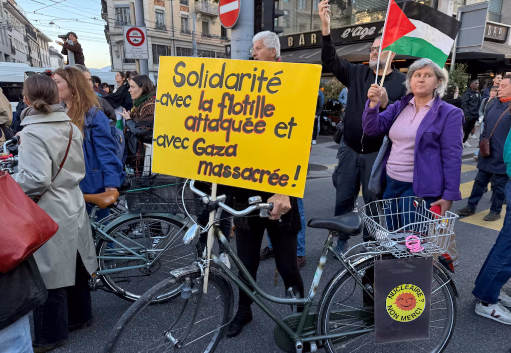 La Suisse proteste après l’interruption d’une visite à ses ressortissants détenus en Israël (AP)