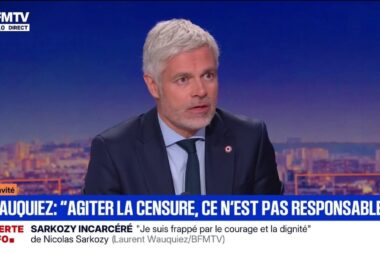 « Nous ne voterons pas automatiquement un budget socialiste » : prévient Laurent Wauquiez